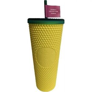 Starbucks X hawaii collection / limited edition pineapple studded tumbler